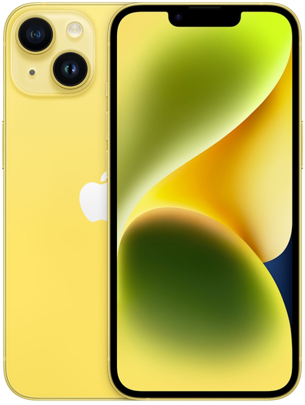 Apple iPhone 14 Plus, 128 ГБ,  желтый, eSIM